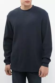 Лонгслив из плотного джерси с вафельной текстурой Marc O'Polo Denim