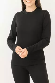 Лонгслив из смесового хлопка Almando Melado