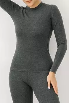 Лонгслив из смесового хлопка Almando Melado