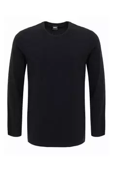 Лонгслив из смесового хлопка BOSS