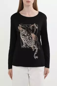 Лонгслив из смесового хлопка с принтом Gerry Weber