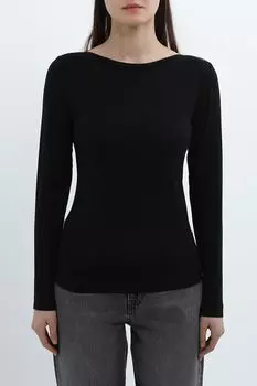 Лонгслив однотонный OVS