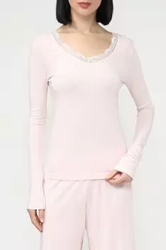 Лонгслив пижамный с кружевом Dorina