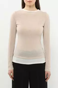 Лонгслив с эффектом многослойности Rinascimento