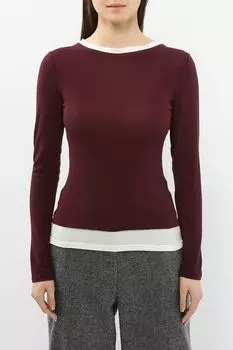 Лонгслив с эффектом многослойности Rinascimento