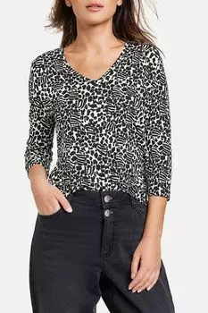 Лонгслив с анималистичным принтом Taifun