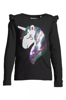 Лонгслив с декором из пайеток Bogi