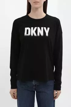 Лонгслив с логотипом Dkny