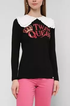 Лонгслив с отложным воротником TWINSET