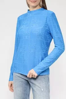 Лонгслив с принтом Comma