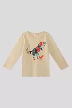 Лонгслив с принтом Динозавра DPAM