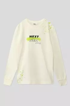 Лонгслив с принтом IDO