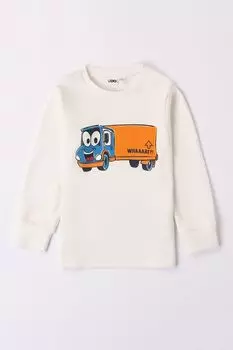 Лонгслив с принтом IDO