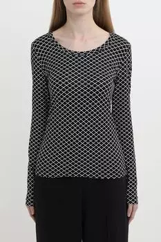 Лонгслив с вырезом с принтом OVS