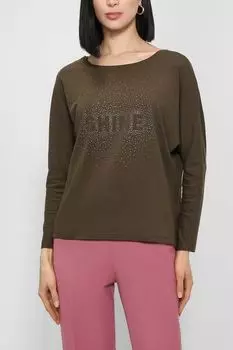 Лонгслив со стразами More&More