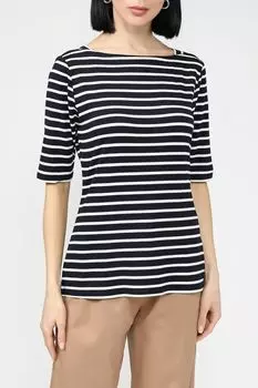 Лонгслив в полоску Comma