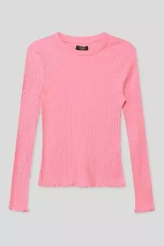 Лонгслив в рубчик OVS