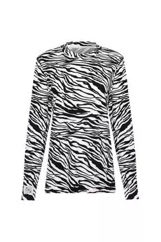 Лонгслив "Жизнь, как зебра" 495denim