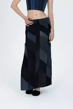 Лоскутная юбка RISHI