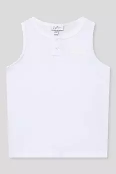 Майка хлопковая на пуговицах Fagottino