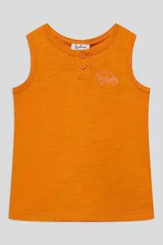 Майка хлопковая на пуговицах Fagottino