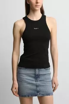 Майка хлопковая с логотипом PEPE JEANS