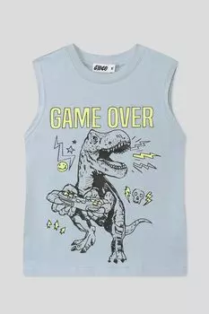 Майка хлопковая с принтом GIOCO