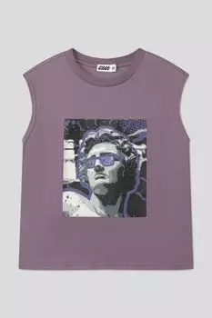 Майка хлопковая с принтом GIOCO