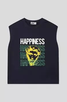 Майка хлопковая с принтом GIOCO