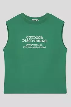 Майка хлопковая с принтом GIOCO