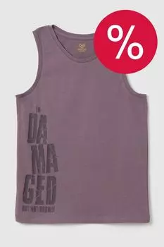 Майка хлопковая с принтом OVS