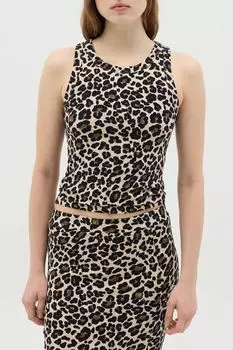 Майка хлопковая с принтом OVS