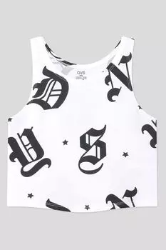 Майка хлопковая с принтом OVS