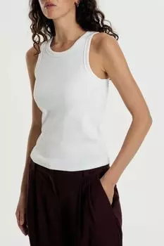 Майка хлопковая в рубчик Urban Tiger