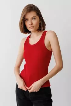 Майка хлопковая в рубчик Urban Tiger