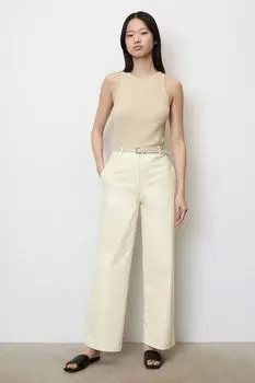 Майка из смеси хлопка и льна Marc O'Polo