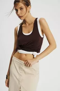 Майка с глубоким вырезом Nume