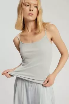 Майка трикотажная на бретельках Nume