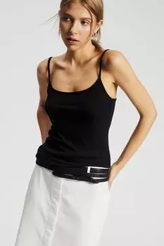 Майка трикотажная на бретельках Nume