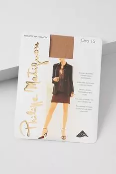 Матовые эластичные колготки 15 den Philippe Matignon