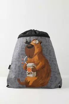 Мешок для обуви с карманом на молнии ErichKrause