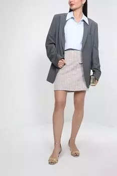 Мини-юбка с декоративными карманами Rinascimento