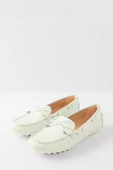 Мокасины из текстурированной кожи Geox