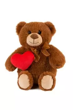 Мягкая игрушка Медвежонок Миша с Сердечком Maxitoys Luxury
