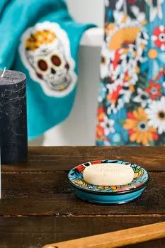 Мыльница керамическая Los Muertos Moroshka