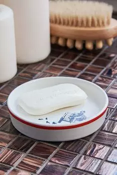 Мыльница керамическая с принтом ProPiter Moroshka