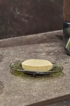 Мыльница стеклянная Teriberka Moroshka