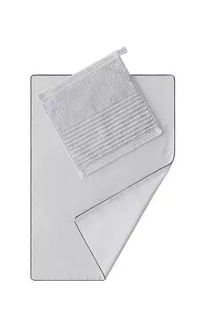 Набор Beauty с антибактериальным эффектом из наволочки и салфетки для лица Soft Silver