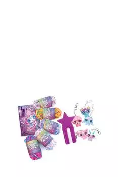 Набор для создания брелоков с цветными помпонами Серия Paloma Nebulous Stars