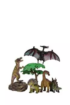 Набор фигурок Динозавры и драконы серии Мир динозавров из 7 предметов Masai Mara